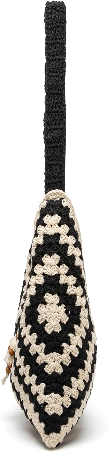 Rejolly Straw Hobo Bag for Women Tote Bag Summer Vacation Beach Handbags Boho Bohemian Style Shoulder Purse