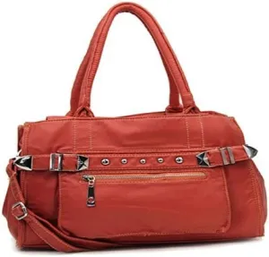 Retro Designer Inspired Purse (Orange)