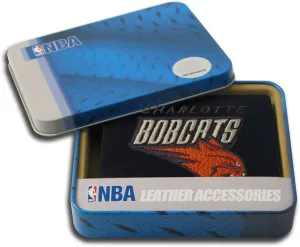 Rico Industries NBA Embroidered Leather Trifold Wallet