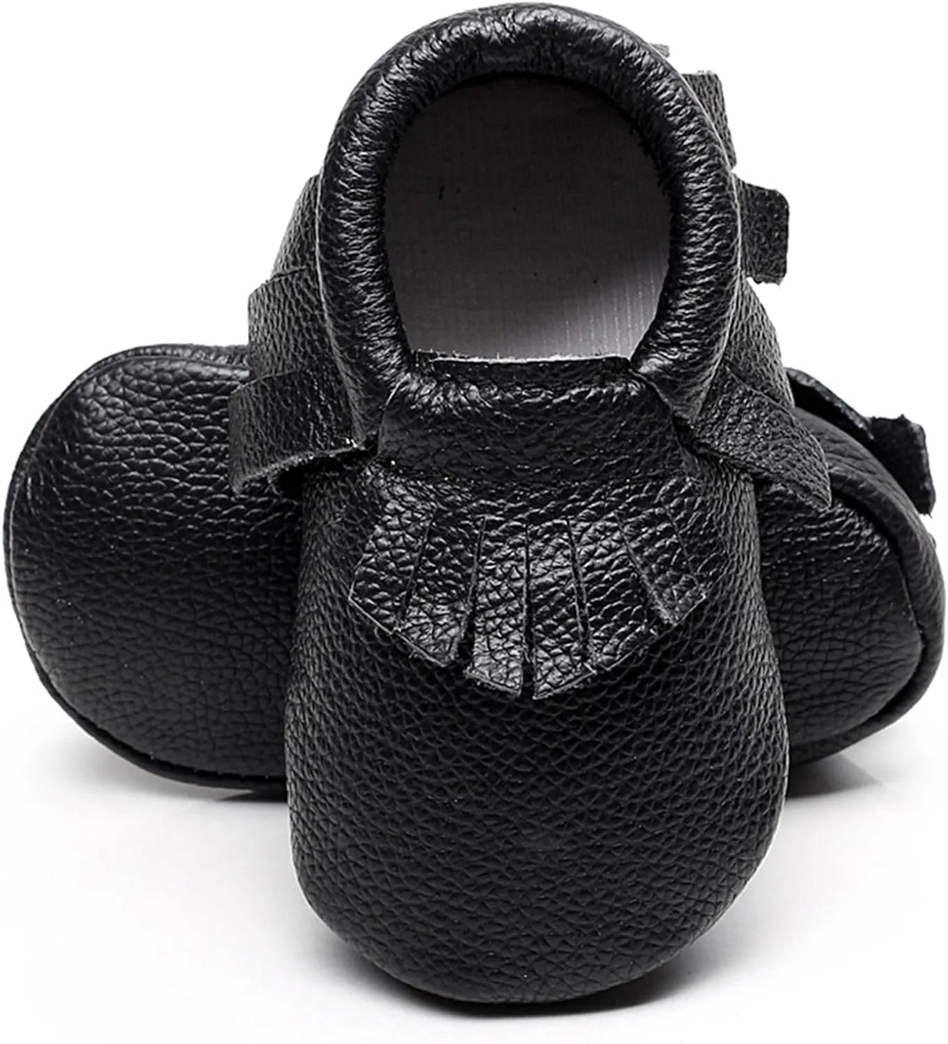 rismart Baby Infant Cute Booties Tassels Split Leather Soft First Walk Shoes