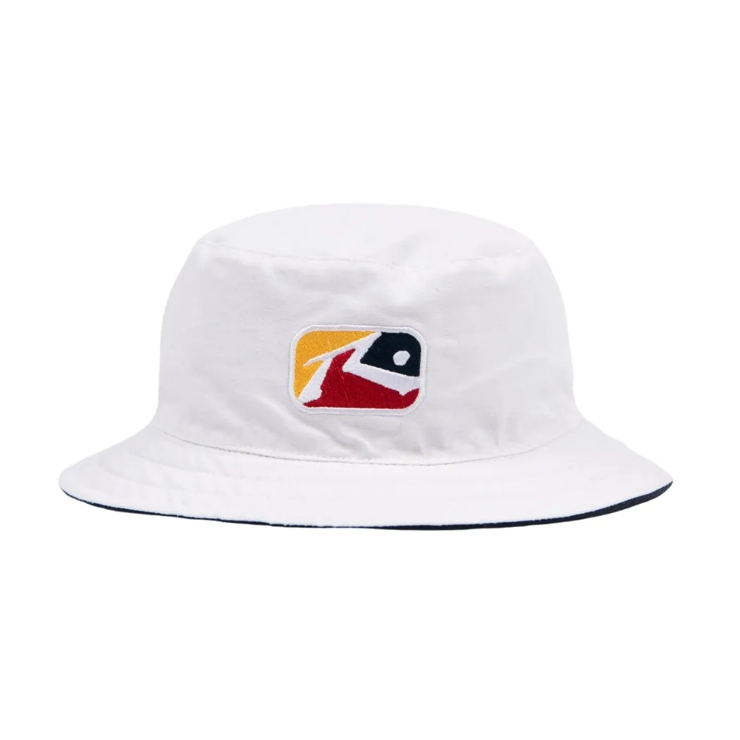Rusty Pipeline Reversible Bucket Hat Navy Blue