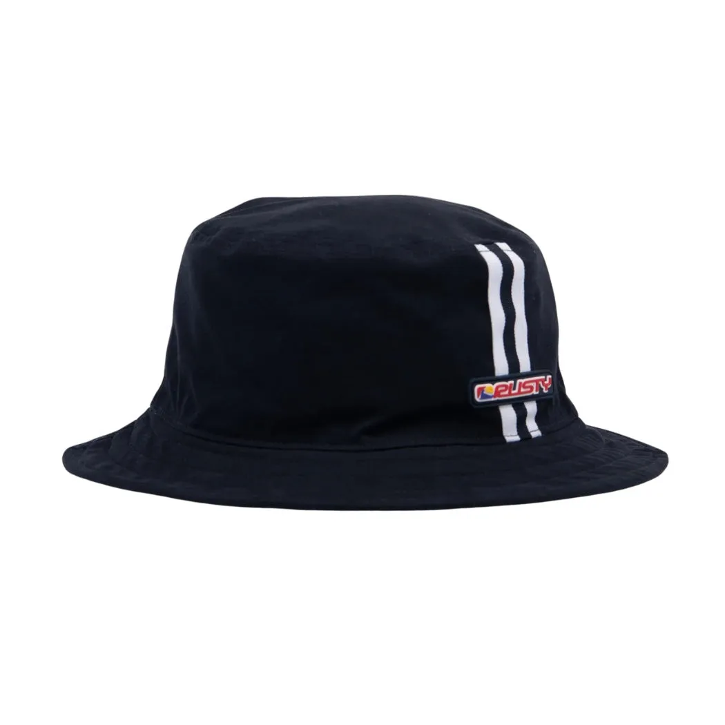 Rusty Pipeline Reversible Bucket Hat Navy Blue