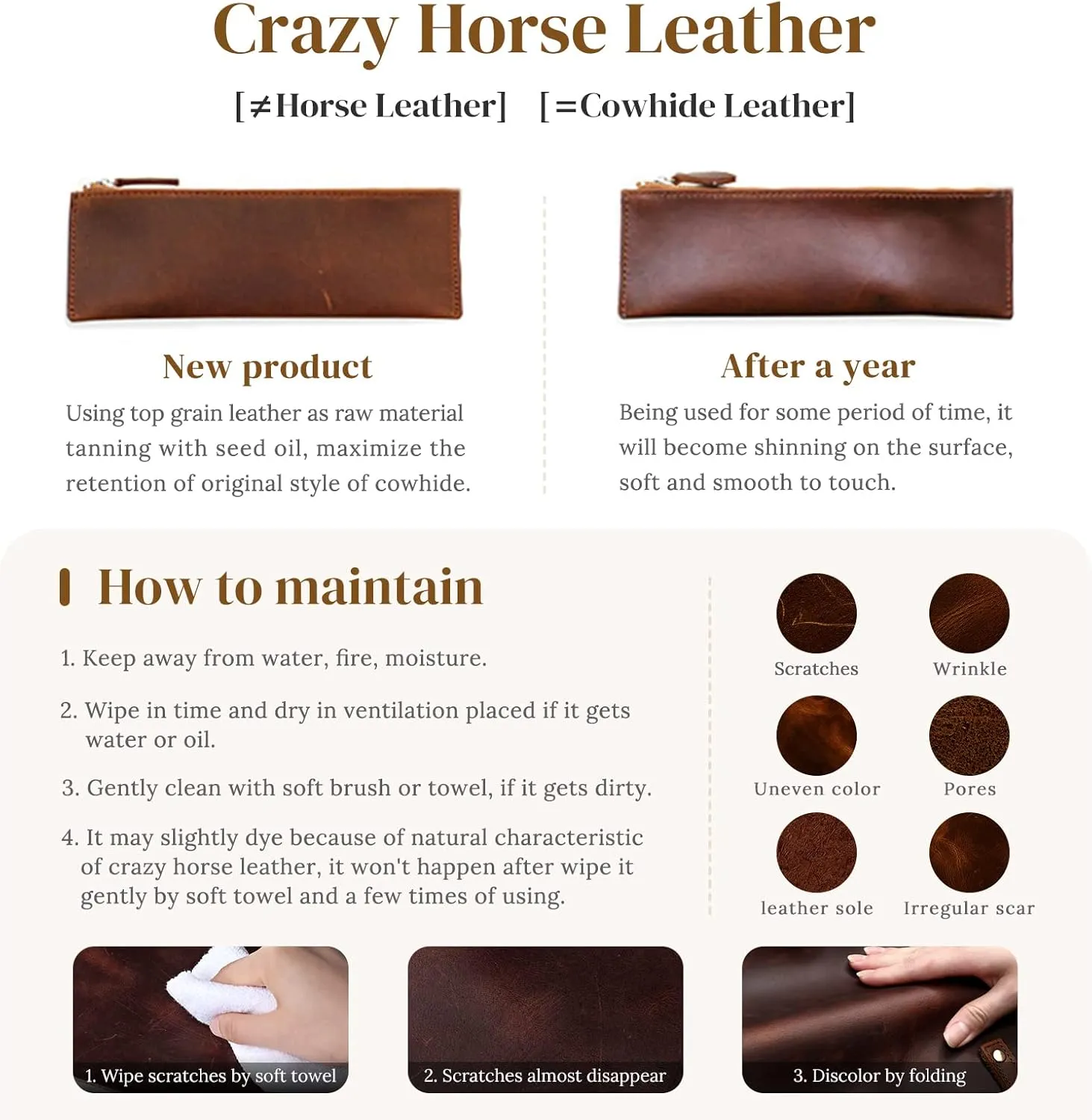 S-ZONE Leather Mini Crossbody Tote Bag Satchel Top-Handle Handbags Shoulder Purses with Inner Pouch