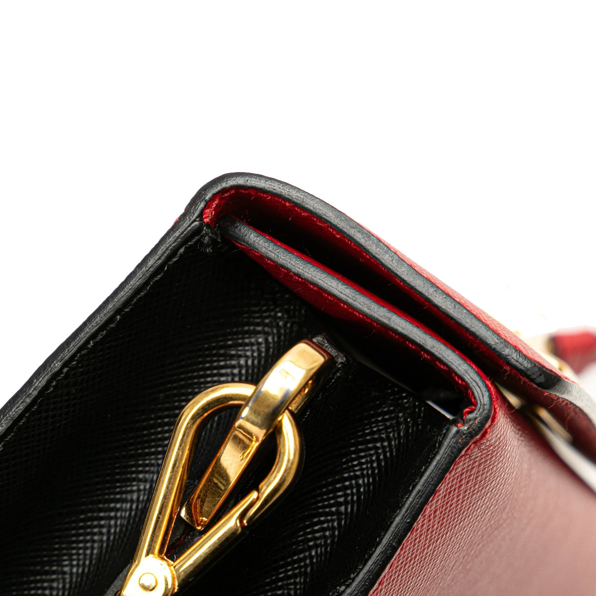 Saffiano Begonia Satchel