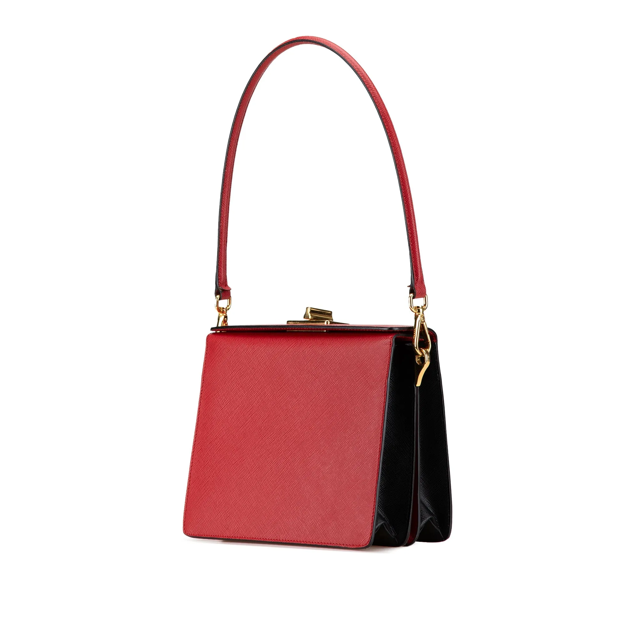 Saffiano Begonia Satchel