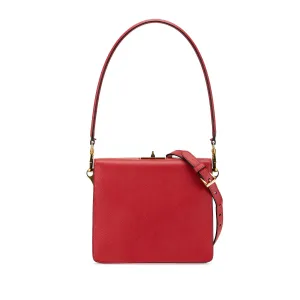 Saffiano Begonia Satchel