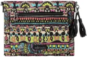 Sakroots Camden Small Crossbody Bag (Neon World)