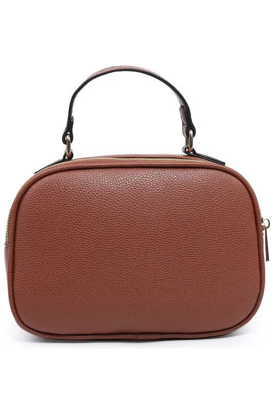 Sapphire Luxe Satchel