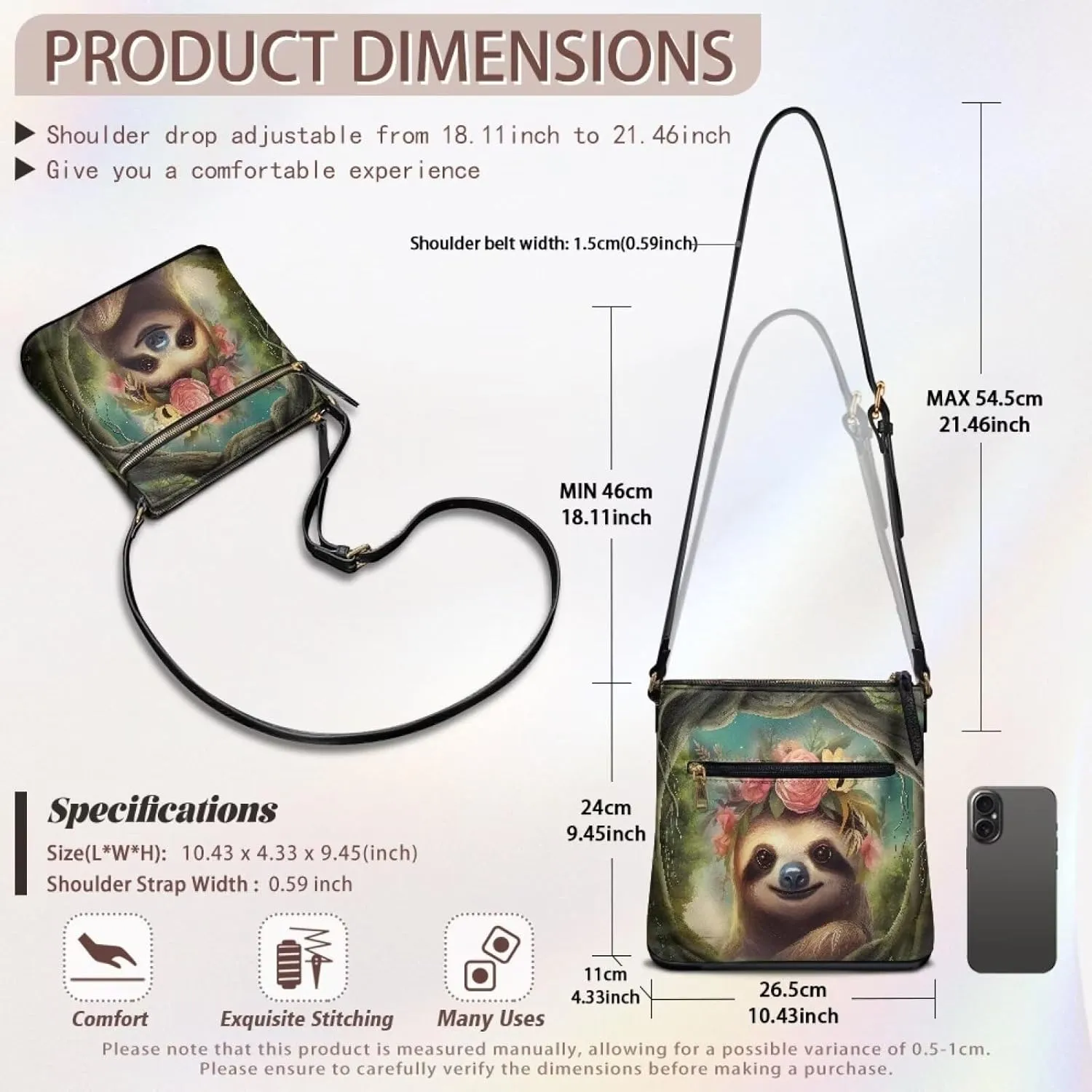 Satchel Purses for Women Crossbody Waterproof Leather Bags Women Business Office Work Bag with Shoulder Strap