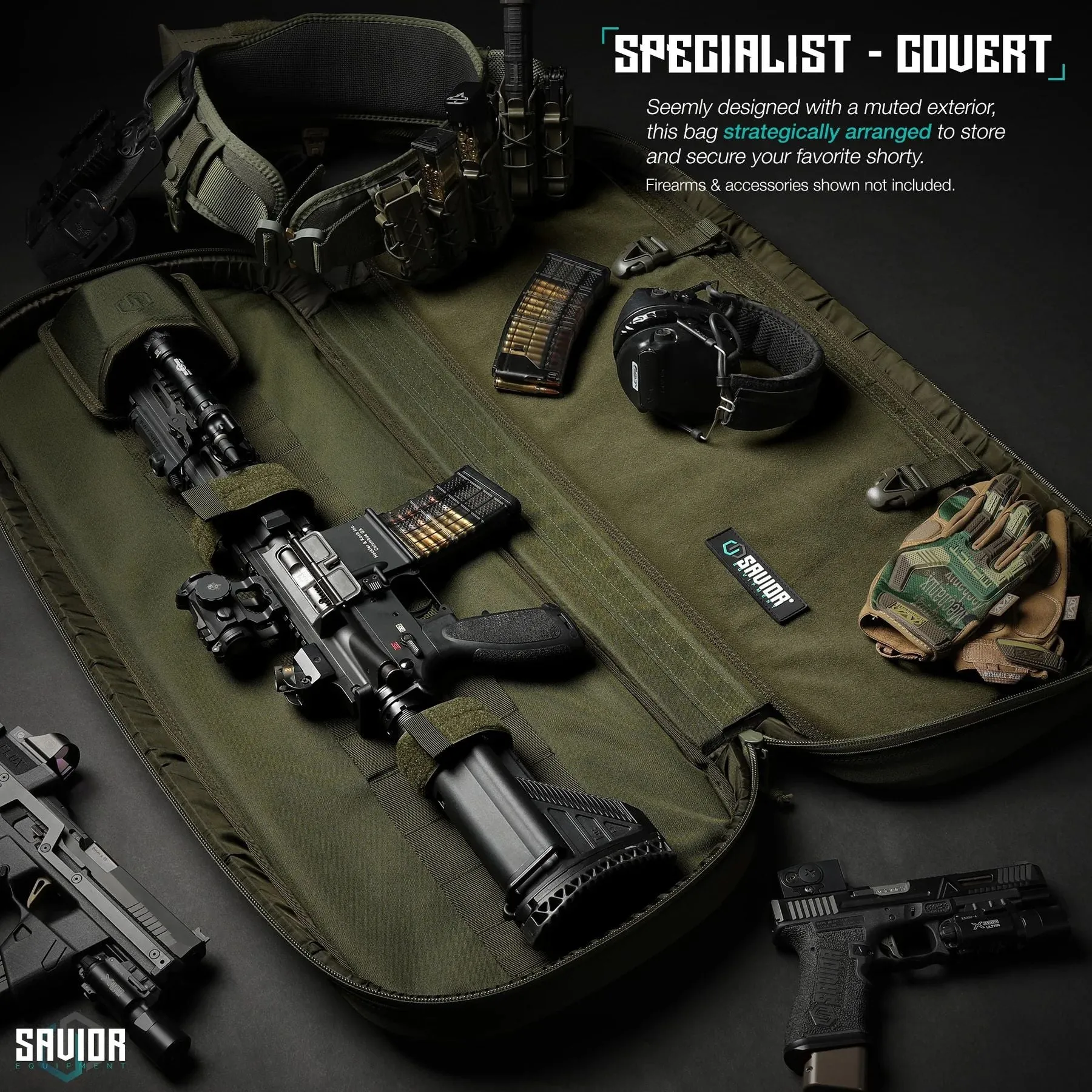 Savior Equipment Specialist Covert Single Rifle Case