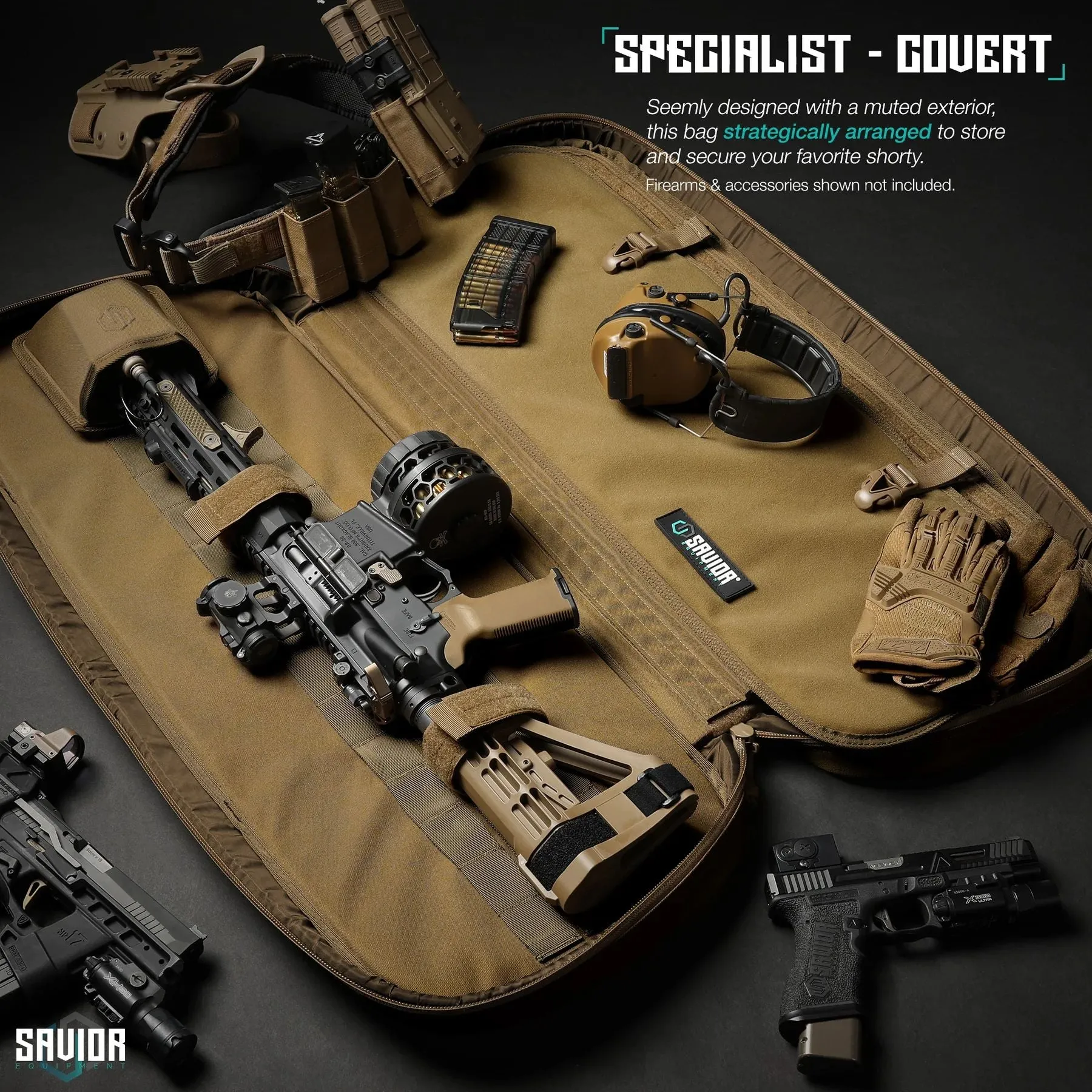 Savior Equipment Specialist Covert Single Rifle Case