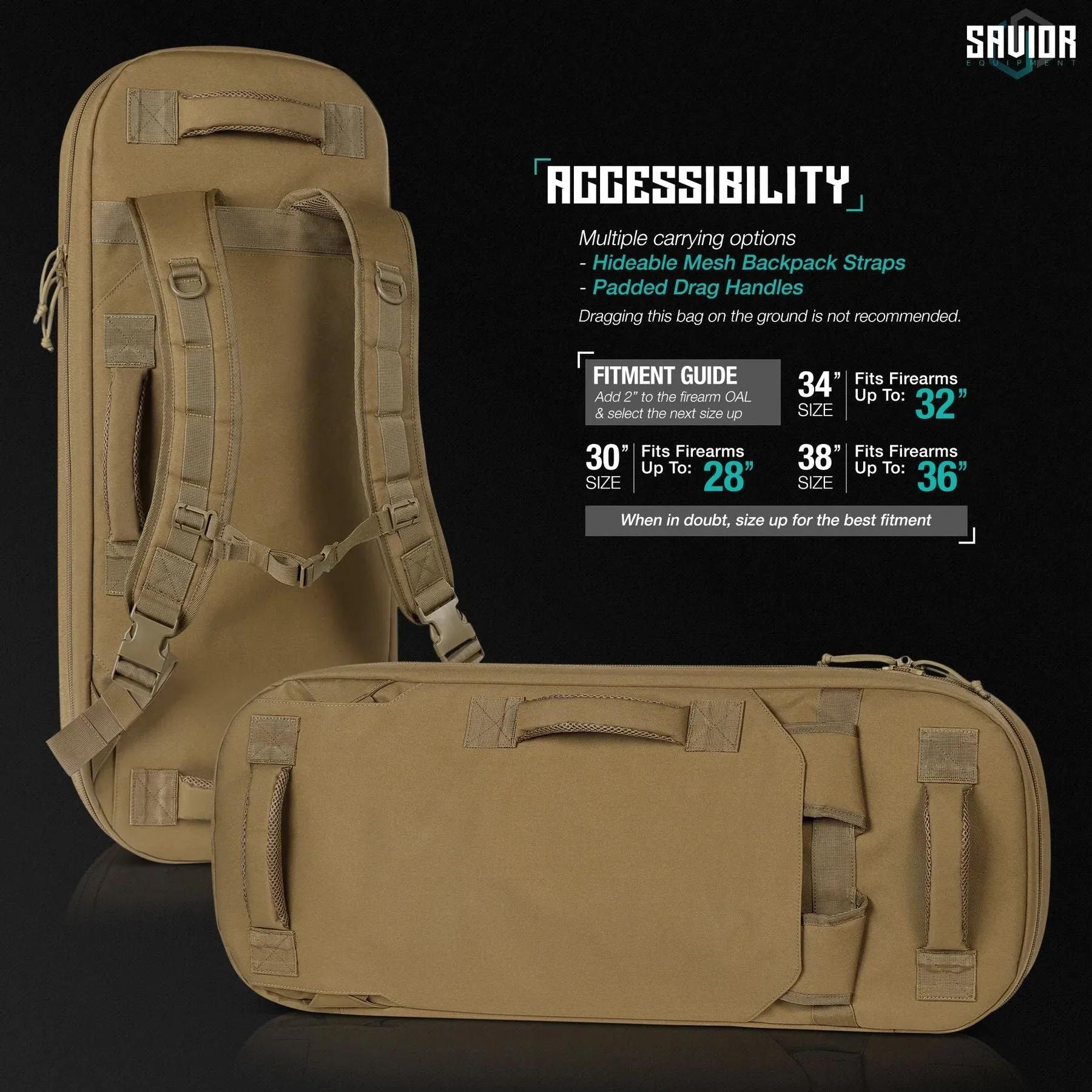 Savior Equipment Specialist Covert Single Rifle Case