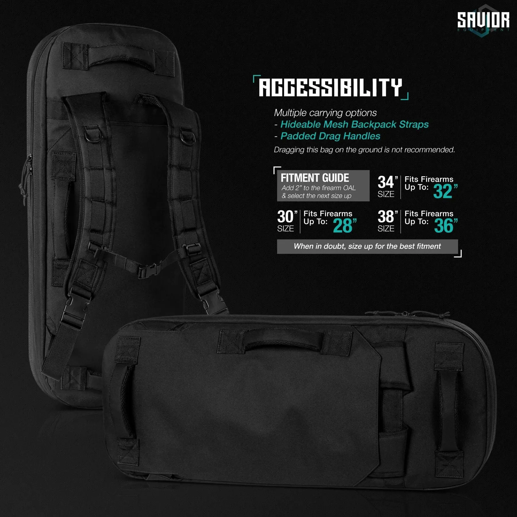 Savior Equipment Specialist Covert Single Rifle Case