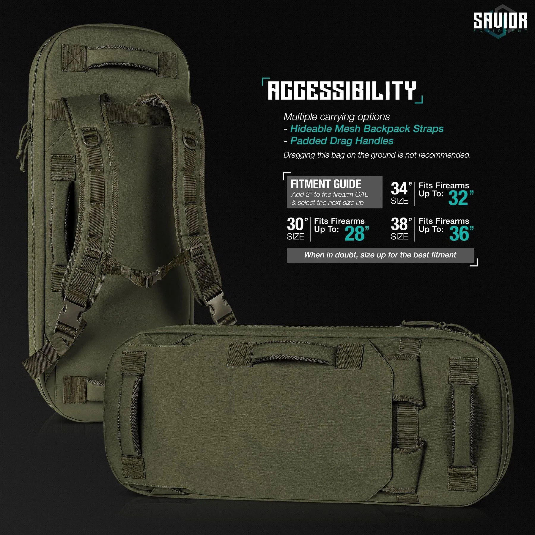 Savior Equipment Specialist Covert Single Rifle Case