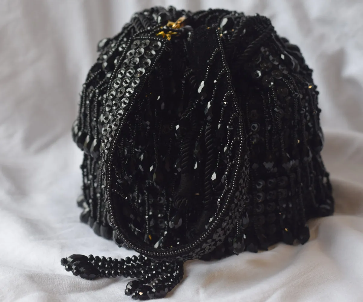 Shayna Bucket Bag – Midnight Black