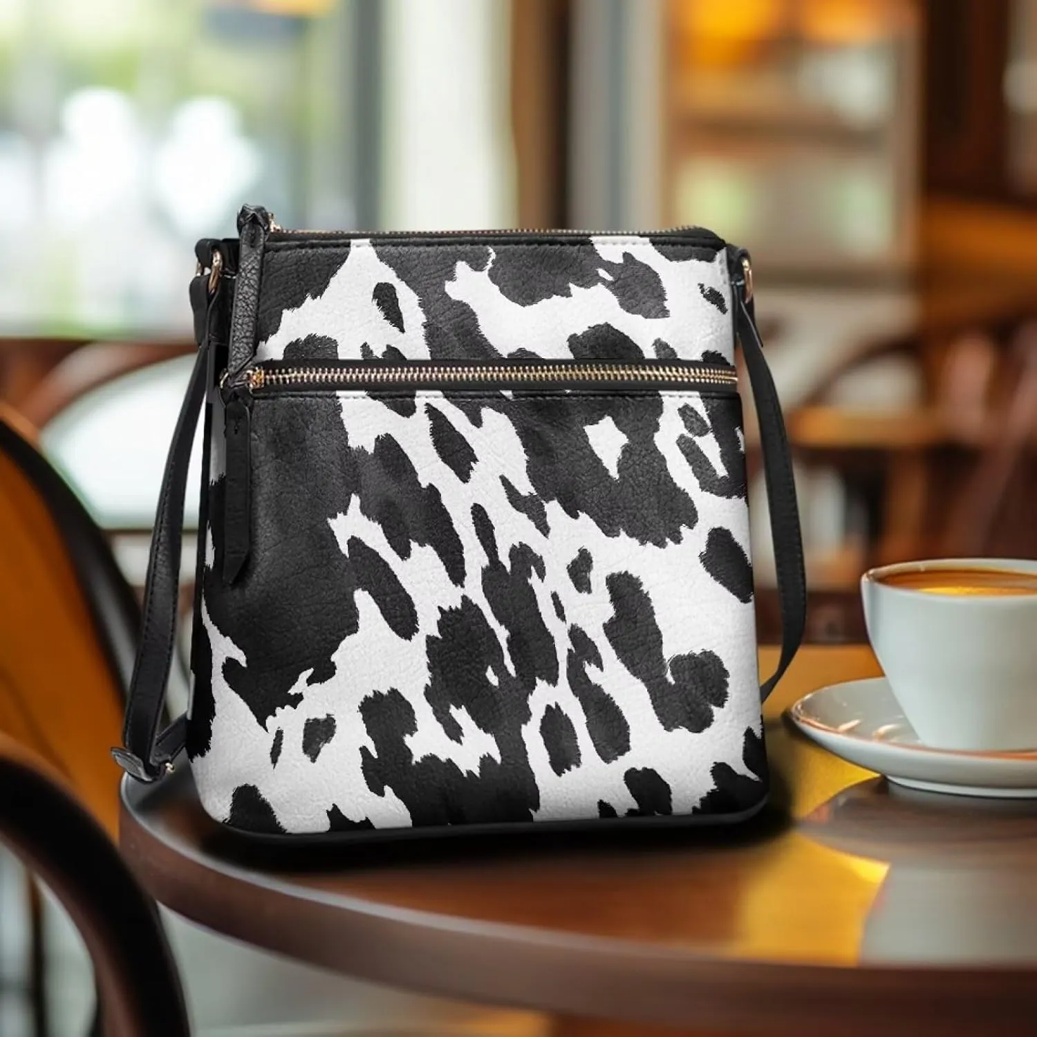 Shoulder Bag for Women Crossbody Pu Leather Bucket Tote Purse and Handbags Large Satchel Work Shoulder Bags