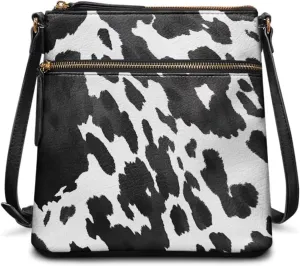 Shoulder Bag for Women Crossbody Pu Leather Bucket Tote Purse and Handbags Large Satchel Work Shoulder Bags