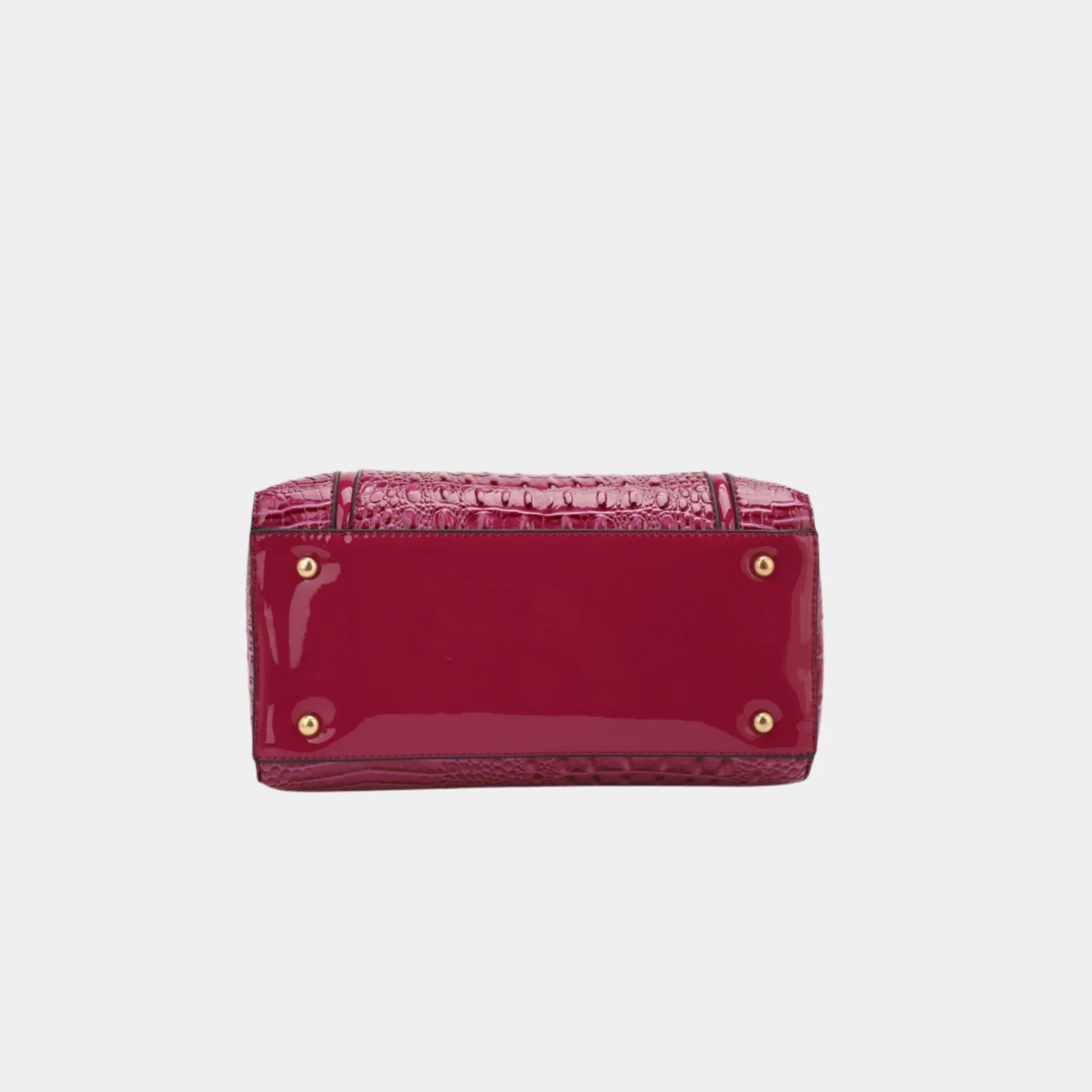 Sienna Exclusive Luxe Croc-Embossed Satchel Set