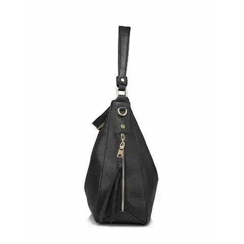 SLEEK ZIPPER SATCHEL