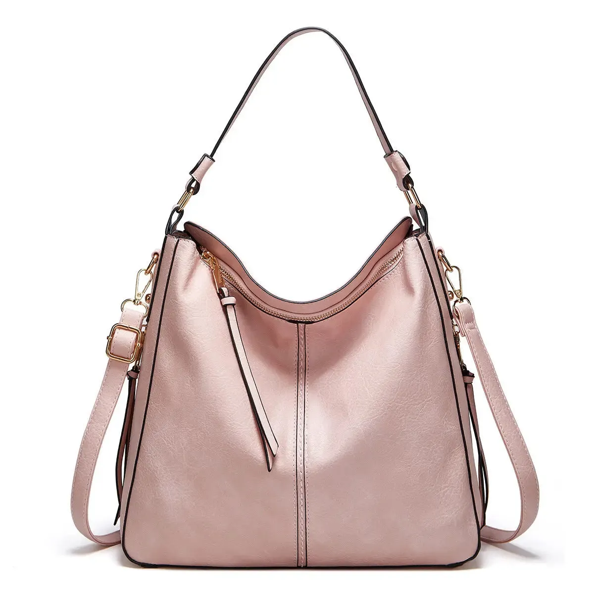 SLEEK ZIPPER SATCHEL