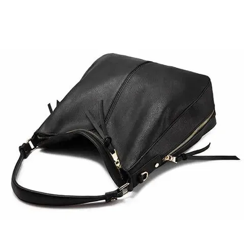 SLEEK ZIPPER SATCHEL