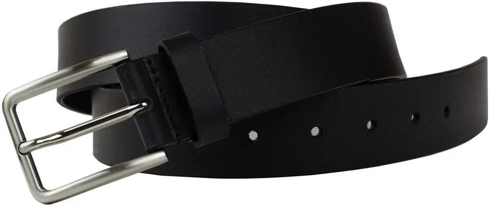 Slick City Belt - Genuine Full Grain Leather with Nickel Free Buckle
