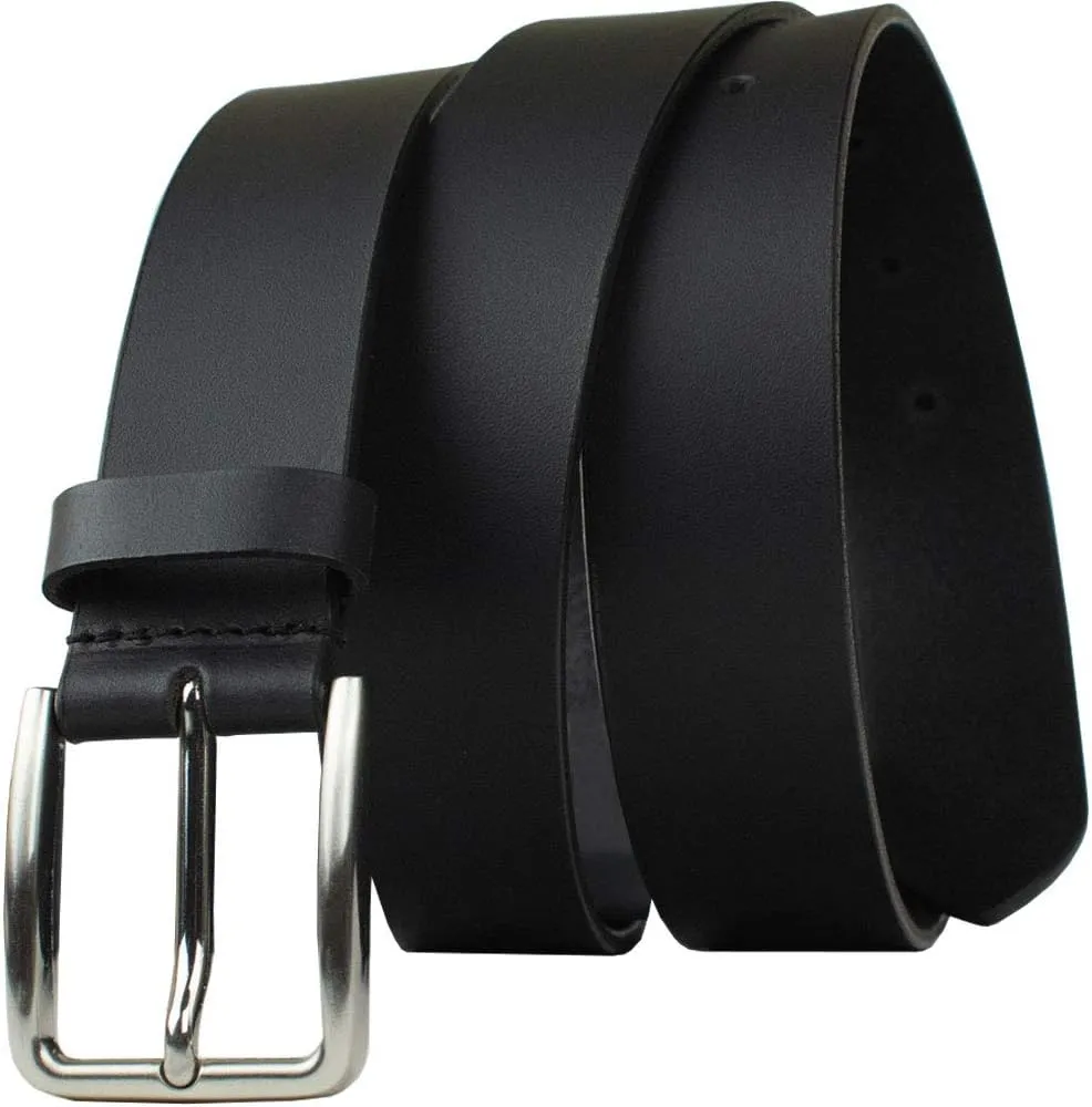Slick City Belt - Genuine Full Grain Leather with Nickel Free Buckle