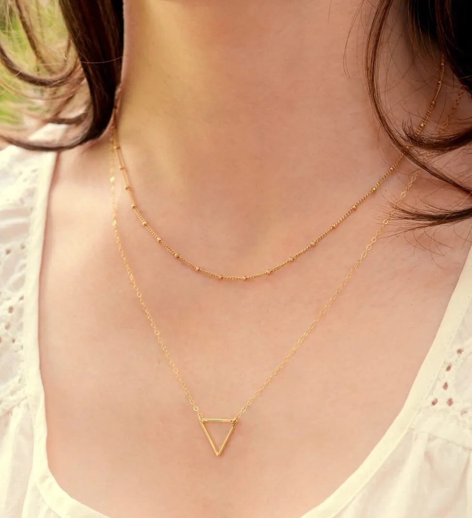 Small Gold Triangle