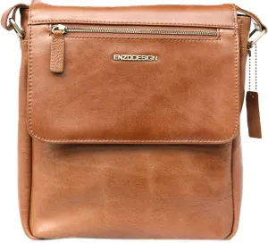 Soft Leather Cross Body Shoulder Bag Tablet Pocket Case Messenger Men Ladies