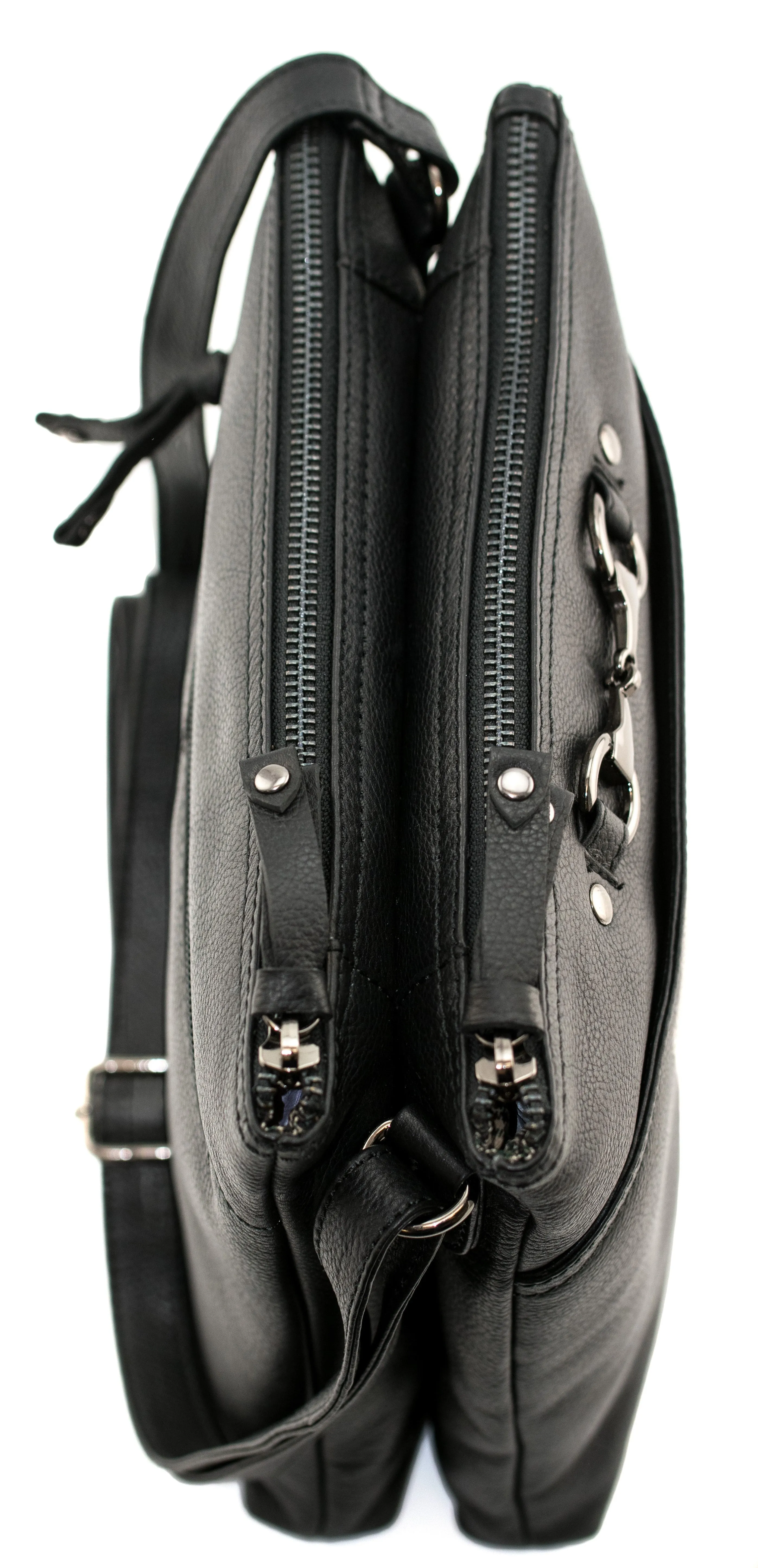 Steed Tall Double Pocket Cross Body Bag - 7411 57