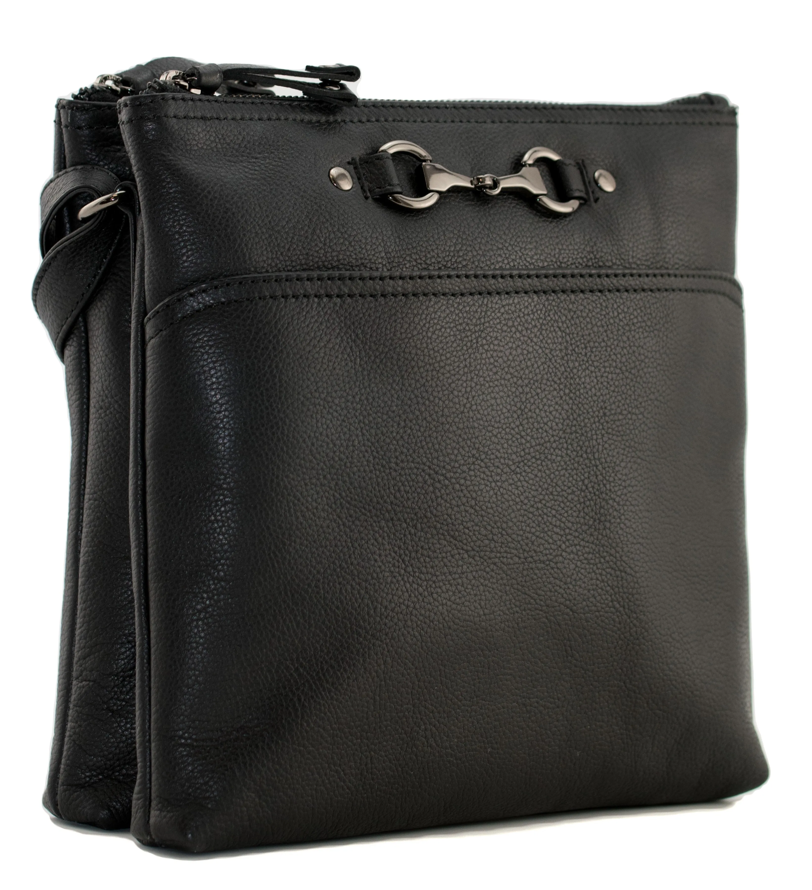 Steed Tall Double Pocket Cross Body Bag - 7411 57
