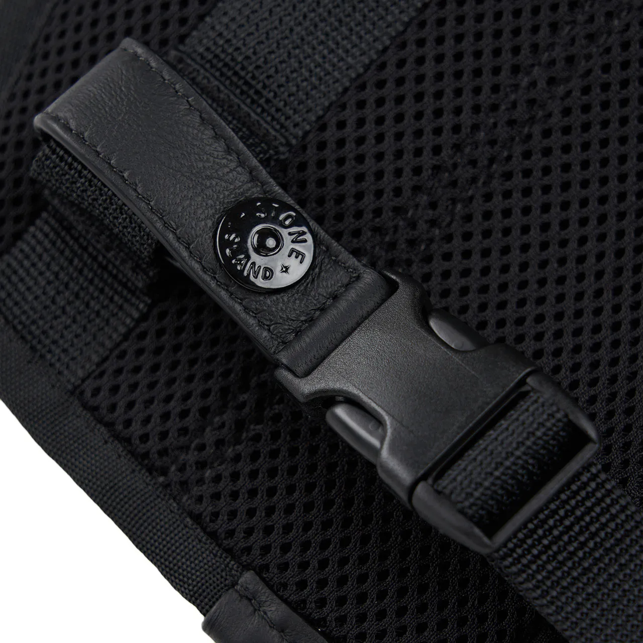 stone island backpack bag (black)