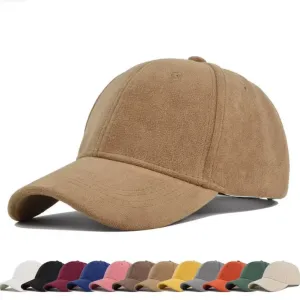 Suede Cap - Free Name Embroidery