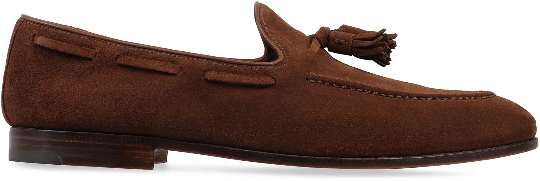 Suede loafers