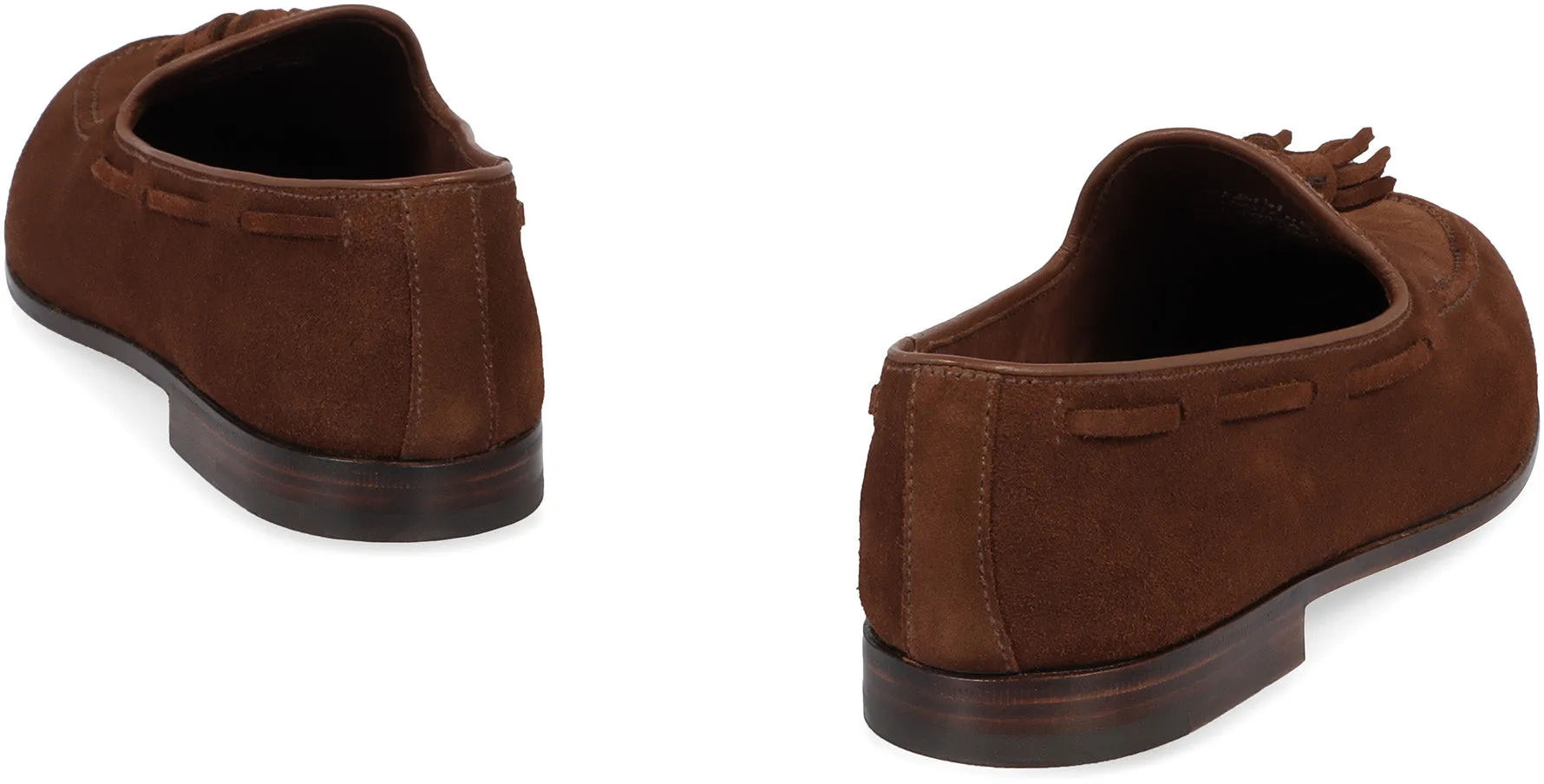 Suede loafers