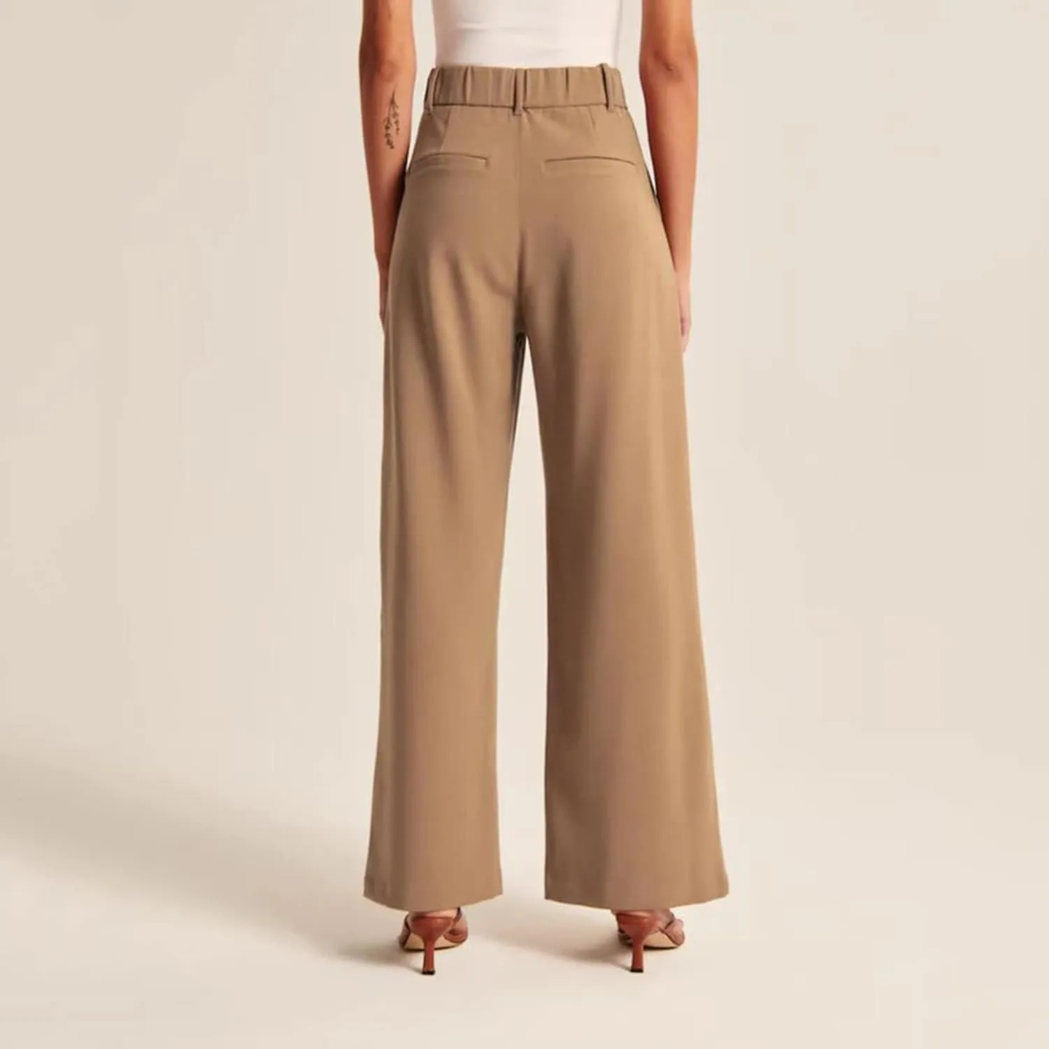 Summer Pants for Women 2024 Trendy Women Wide Leg Pants for Women Work Business Casual High Waisted Dress
