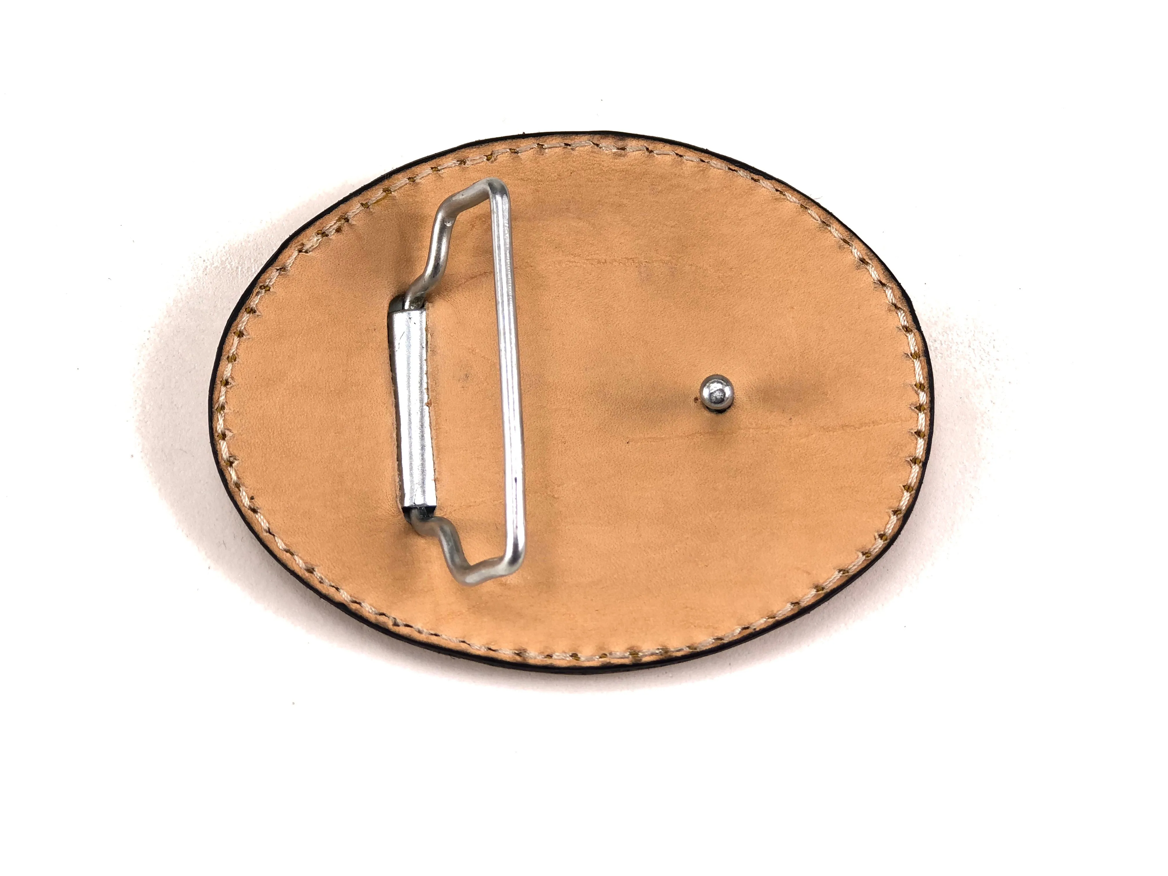 Tarahumara  Head Leather Buckle