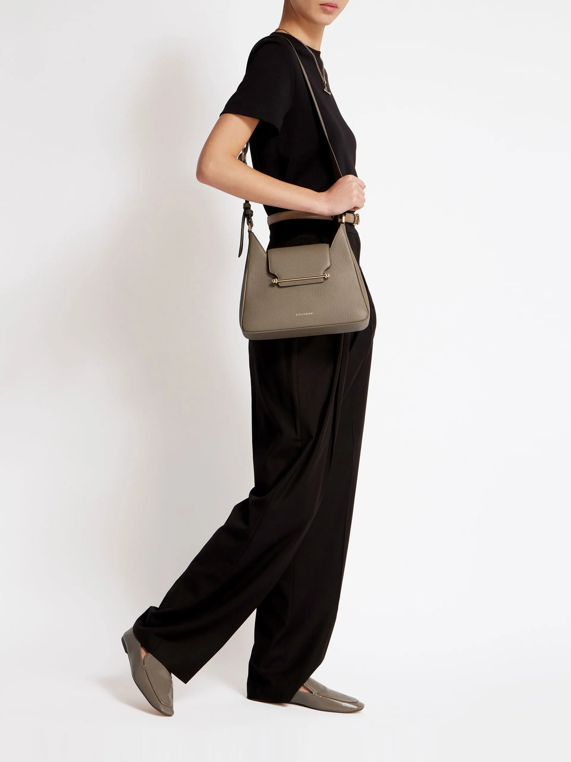 taupe Multress hobo shoulder bag