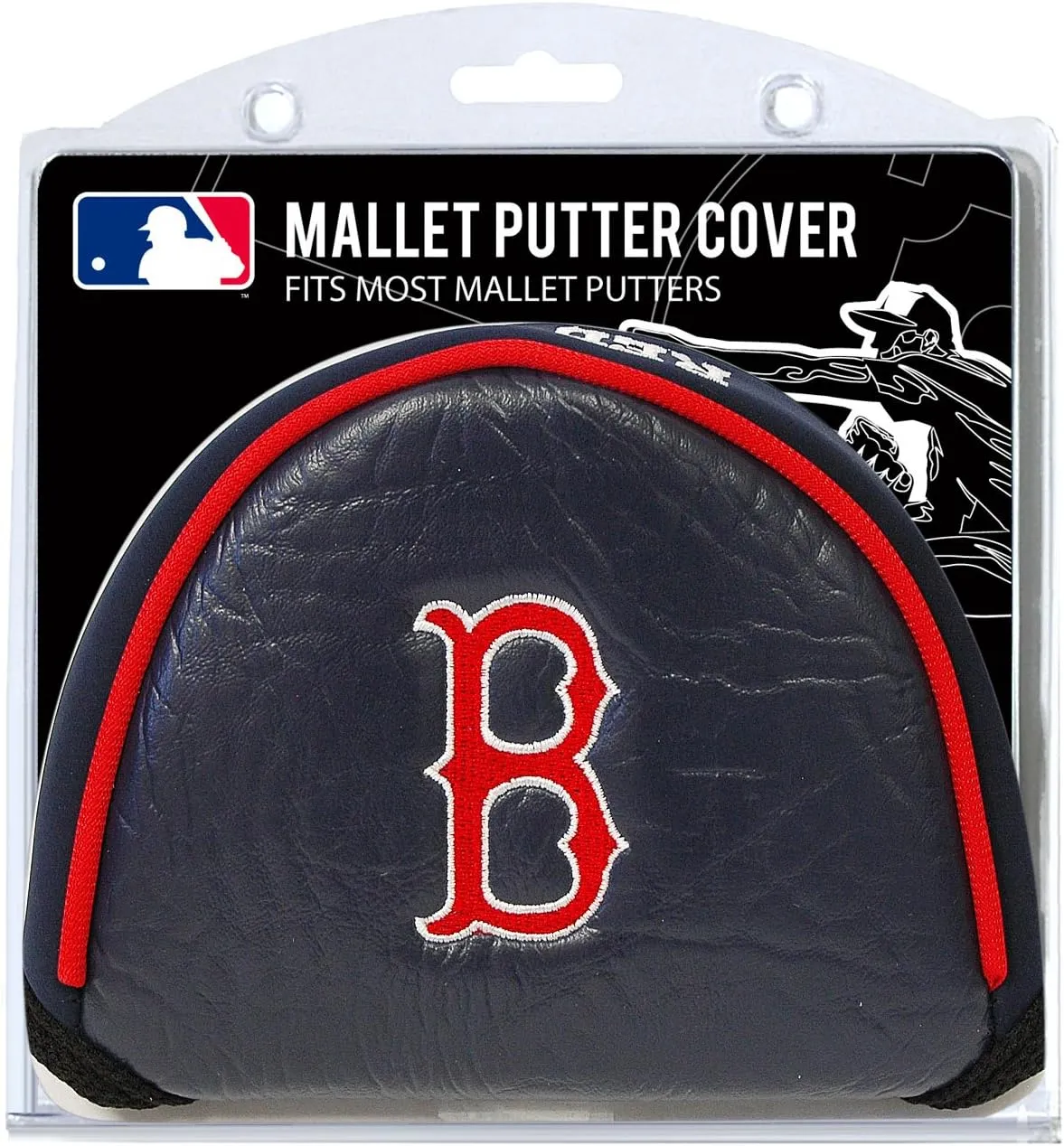 Team Golf MLB Golf Club Mallet Putter Headcover, Fits Most Mallet Putters, Scotty Cameron, Daddy Long Legs, Taylormade, Odyssey, Titleist, Ping, Callaway