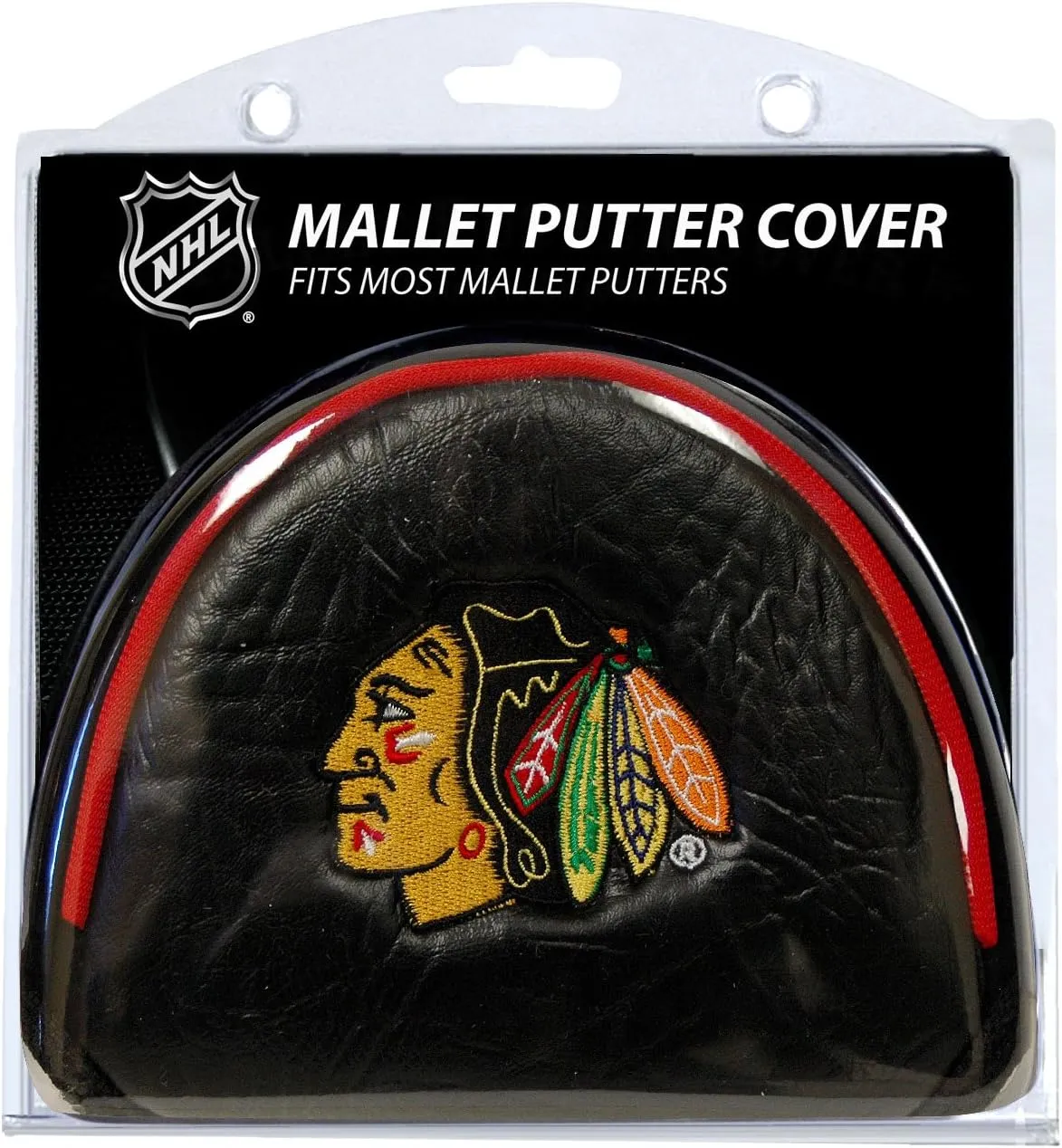 Team Golf NHL Golf Club Mallet Putter Headcover, Fits Most Mallet Putters, Scotty Cameron, Daddy Long Legs, Taylormade, Odyssey, Titleist, Ping, Callaway