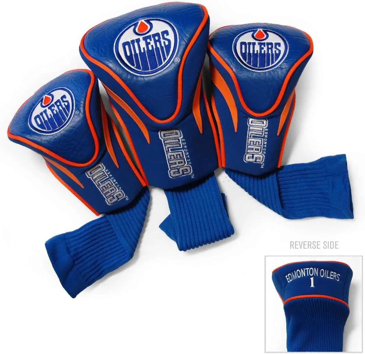 Team Golf NHL Numbered 1, 3, & X, Fits Oversized Drivers, Utility, Rescue & Fairway Clubs, Velour lined for Extra Club Protection