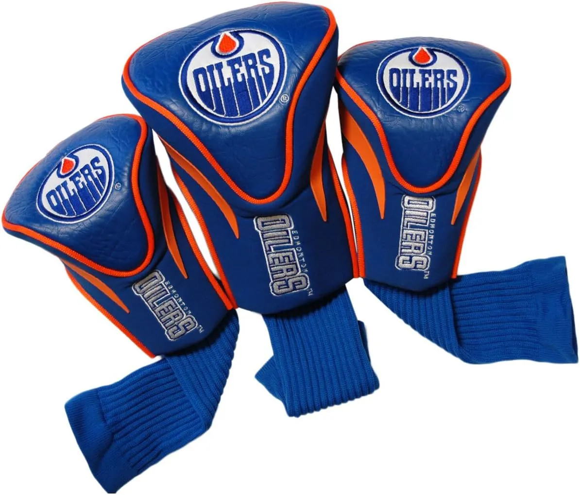 Team Golf NHL Numbered 1, 3, & X, Fits Oversized Drivers, Utility, Rescue & Fairway Clubs, Velour lined for Extra Club Protection