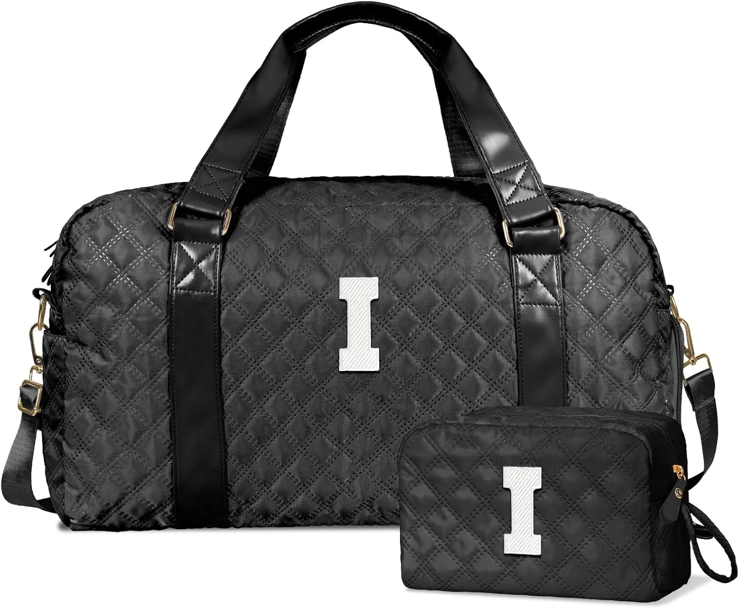 Teen Girl Gifts Trendy Stuff, Personalized Gifts, Initial Travel Duffel Bag or Teens, Monogram Overnight Bag, Trendy Stuff Gifts for Girls Friend Birthday Teacher Gift