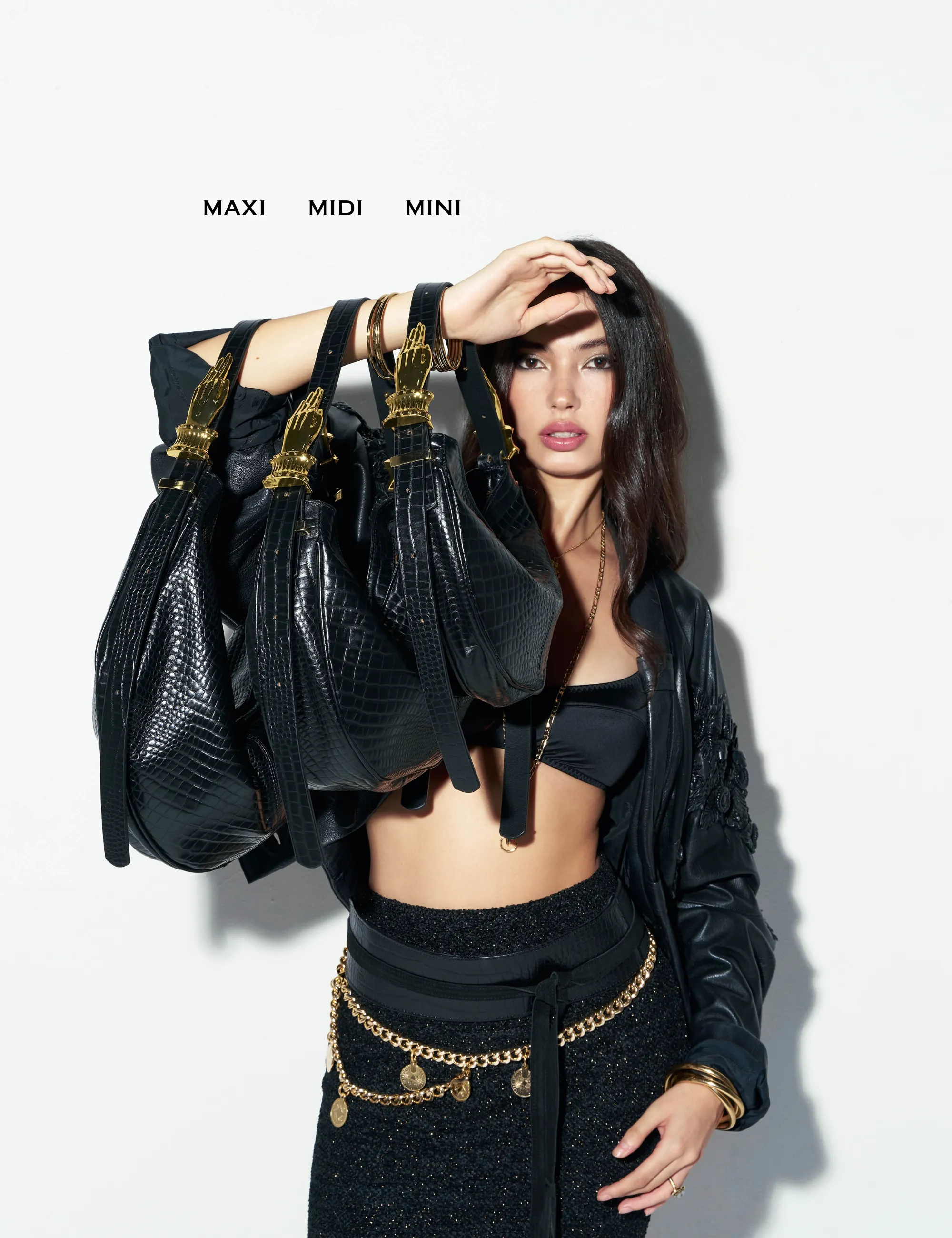 The Maxi Hobo Bag Gilded Lure Liza