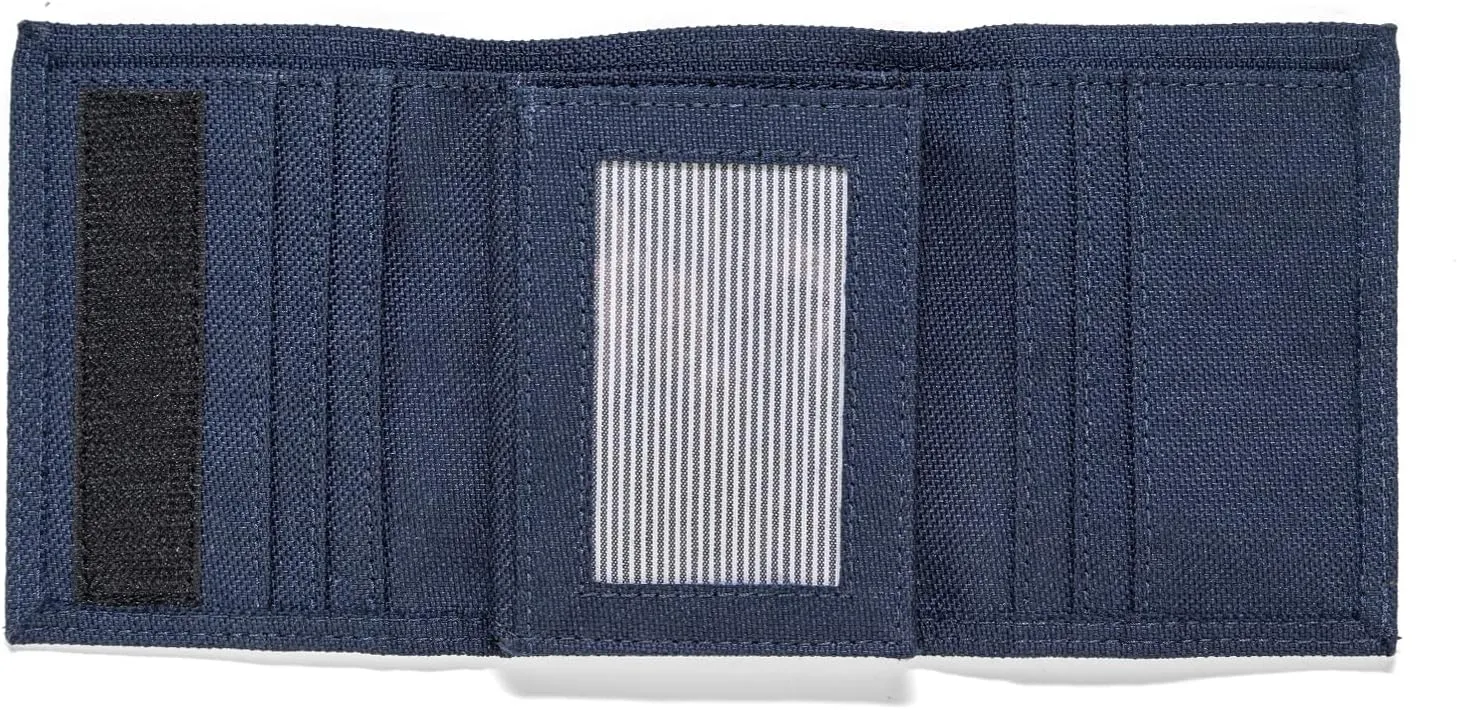 Timberland Men's Trifold Nylon Wallet, Navy, One Size