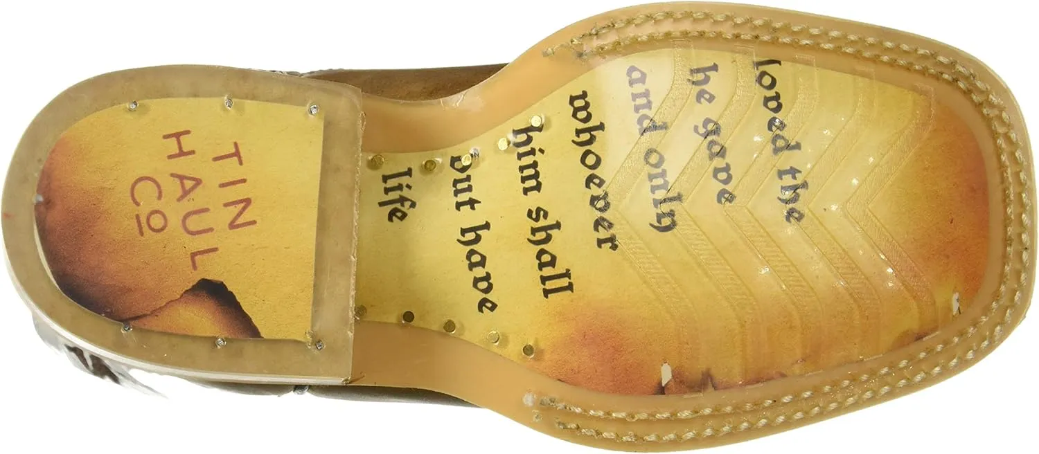 Tin Haul Shoes Boy's Crosses Western Boot