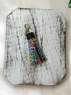Trapper Keeper Leather Tassel