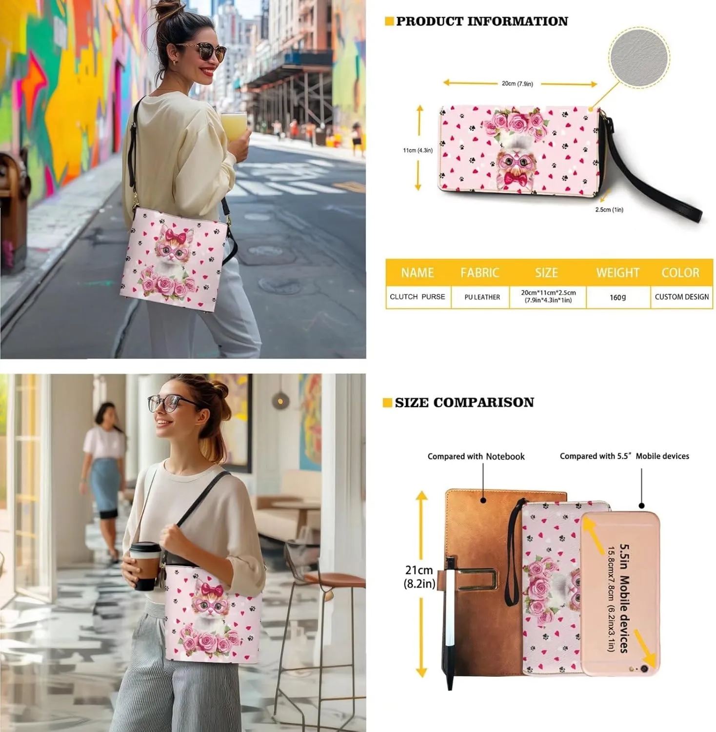 Valentine Bucket Crossbody Bags Set for Women Girls, Leather Bucket Tote Bag Satchel Purse Gift for Wife Girlfriend