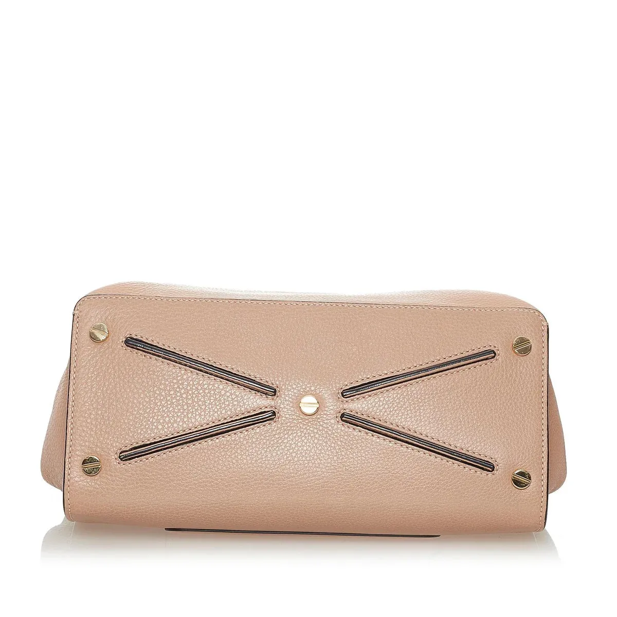 VALENTINO GARAVANI JOYLOCK CALFSKIN LEATHER SATCHEL