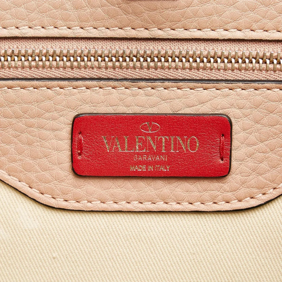VALENTINO GARAVANI JOYLOCK CALFSKIN LEATHER SATCHEL